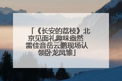 《长安的荔枝》北京见面礼趣味盎然 雷佳音岳云鹏现场认领卧龙凤雏