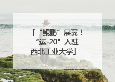“鲲鹏”展翼！“运-20”入驻西北工业大学