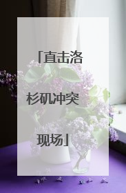 直击洛杉矶冲突现场