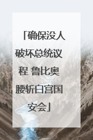 确保没人破坏总统议程 鲁比奥腰斩白宫国安会