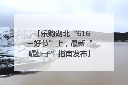乐购湖北“616三好节”上，最新“嘬虾子”指南发布