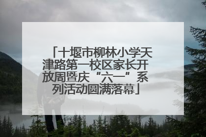 十堰市柳林小学天津路第一校区家长开放周暨庆“六一”系列活动圆满落幕