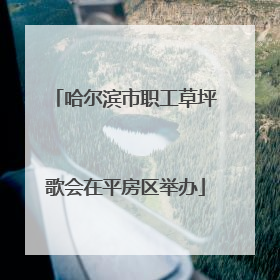 哈尔滨市职工草坪歌会在平房区举办
