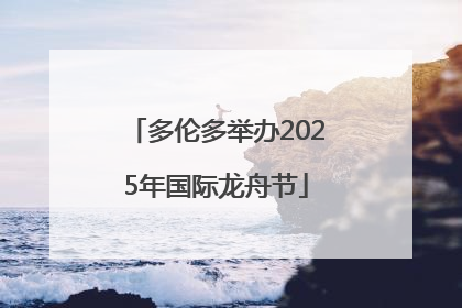 多伦多举办2025年国际龙舟节