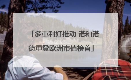 多重利好推动 诺和诺德重登欧洲市值榜首