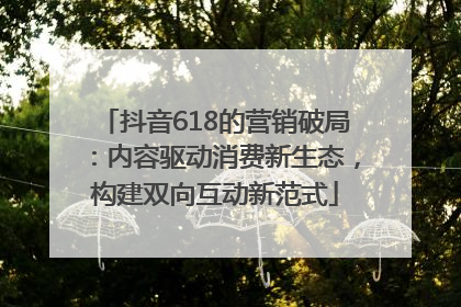 抖音618的营销破局：内容驱动消费新生态，构建双向互动新范式