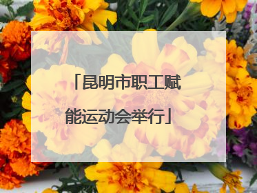 昆明市职工赋能运动会举行