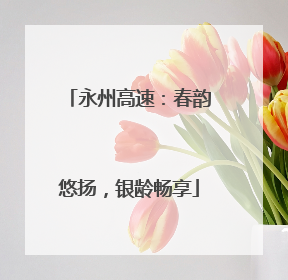 永州高速:春韵悠扬,银龄畅享
