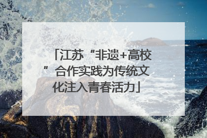 江苏“非遗+高校”合作实践为传统文化注入青春活力
