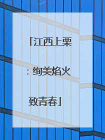 江西上栗：绚美焰火致青春