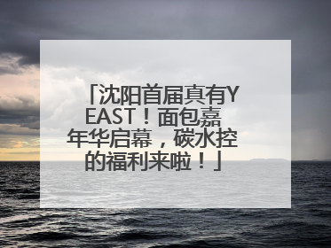 沈阳首届真有YEAST！面包嘉年华启幕，碳水控的福利来啦！