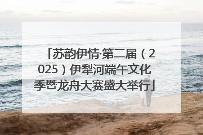 苏韵伊情·第二届（2025）伊犁河端午文化季暨龙舟大赛盛大举行