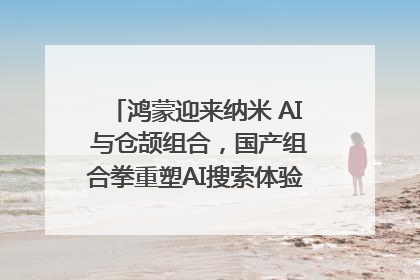 鸿蒙迎来纳米 AI 与仓颉组合，国产组合拳重塑AI搜索体验｜新经济观察